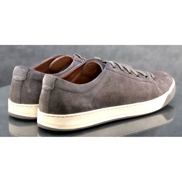 Johnston & Murphy Women's Sneakers Shoes Size 10.5 Nubuck Leather Olive Green - Picture 8 of 12